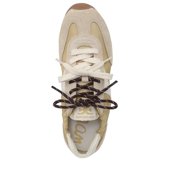 Dusty Yellow Nylon/Suede