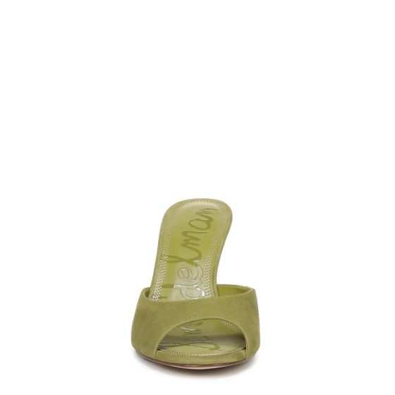Martini Olive Green Suede
