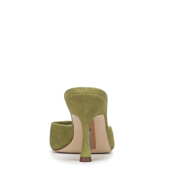 Martini Olive Green Suede
