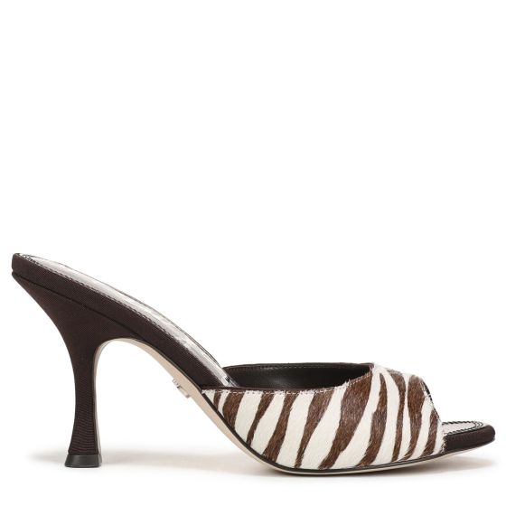 Chocolate Brown Zebra Brahma Hair