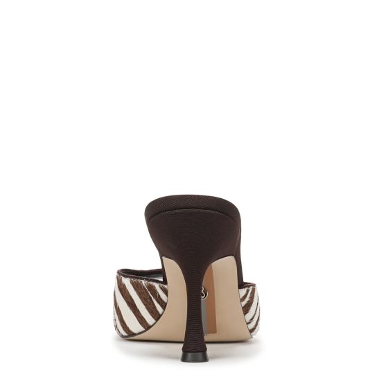 Chocolate Brown Zebra Brahma Hair