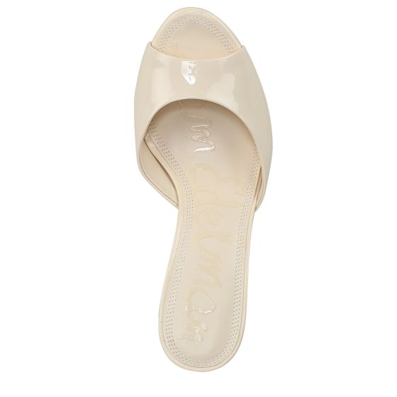 Modern Ivory White Patent Leather