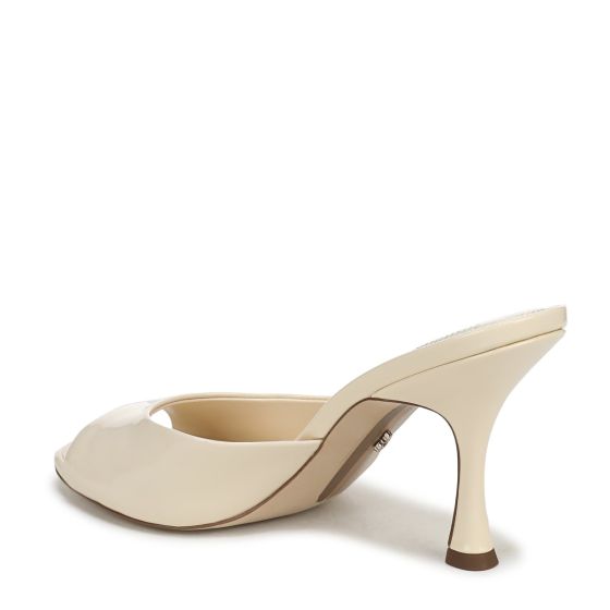 Modern Ivory White Patent Leather