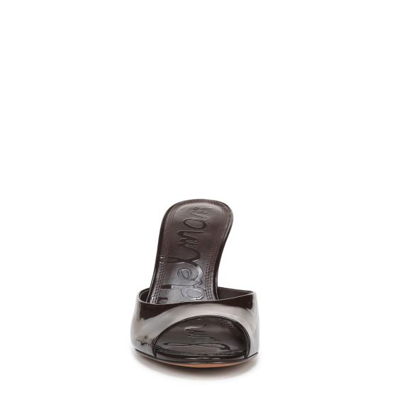 Rich Chocolate Brown Patent Leather