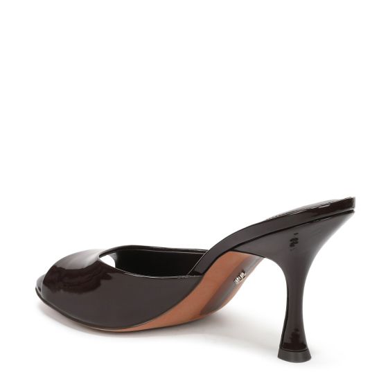 Rich Chocolate Brown Patent Leather