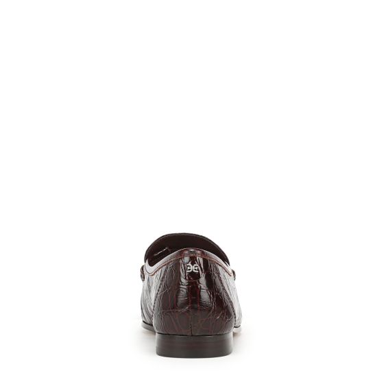Merlot Red Croco Leather