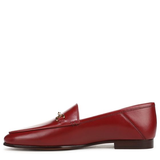 Deep Scarlet Red Leather