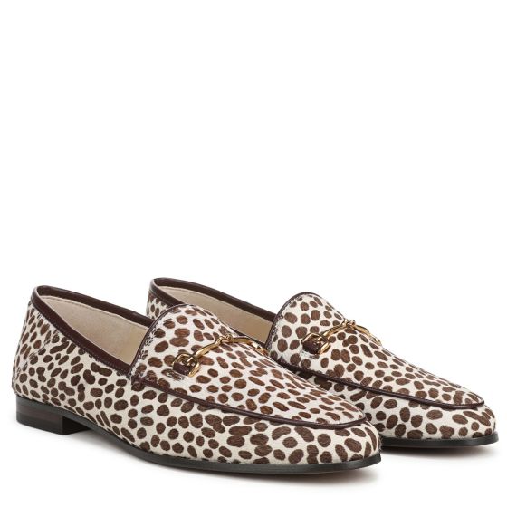 Leopard Print Chocolate Brown Brahma Hair