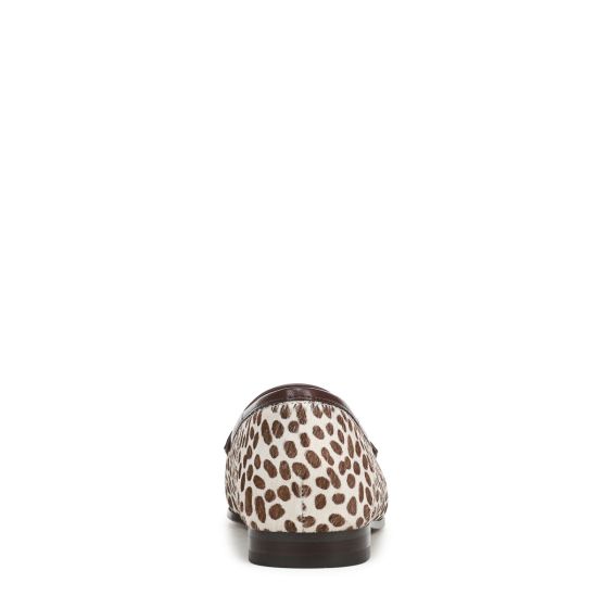 Leopard Print Chocolate Brown Brahma Hair