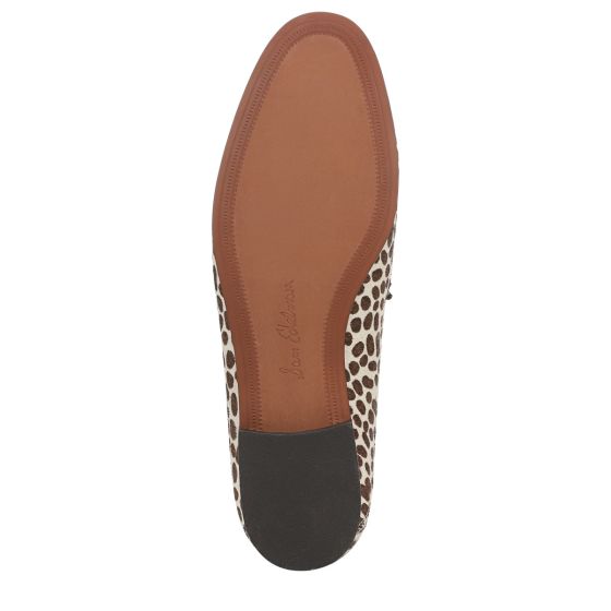 Leopard Print Chocolate Brown Brahma Hair-Sole
