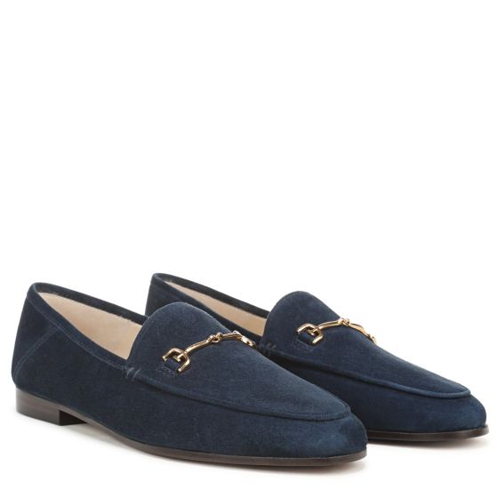 Oasis Navy Blue Suede