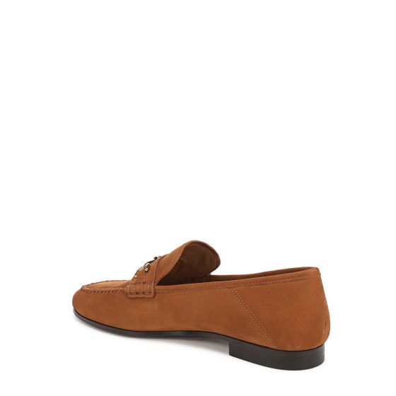 Honey Bourbon Brown Nubuck Suede
