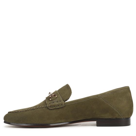 Olive Branch Green Nubuck Suede