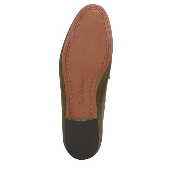 Olive Branch Green Nubuck Suede-Sole
