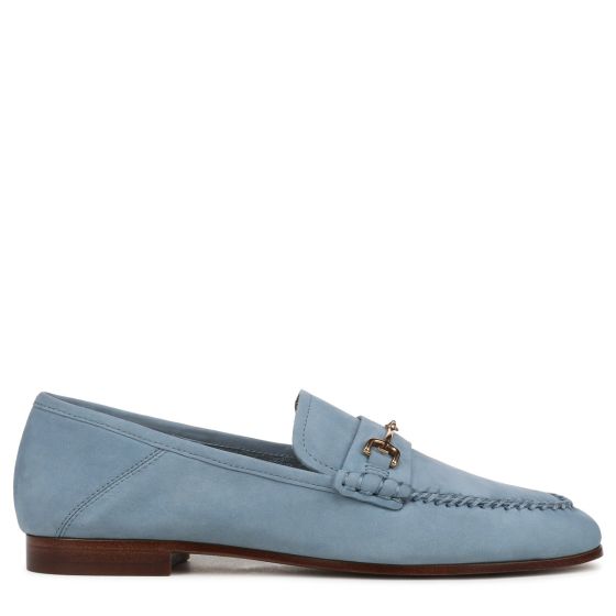 Azure Blue Nubuck Suede