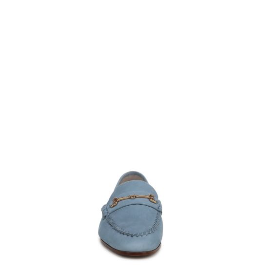 Azure Blue Nubuck Suede