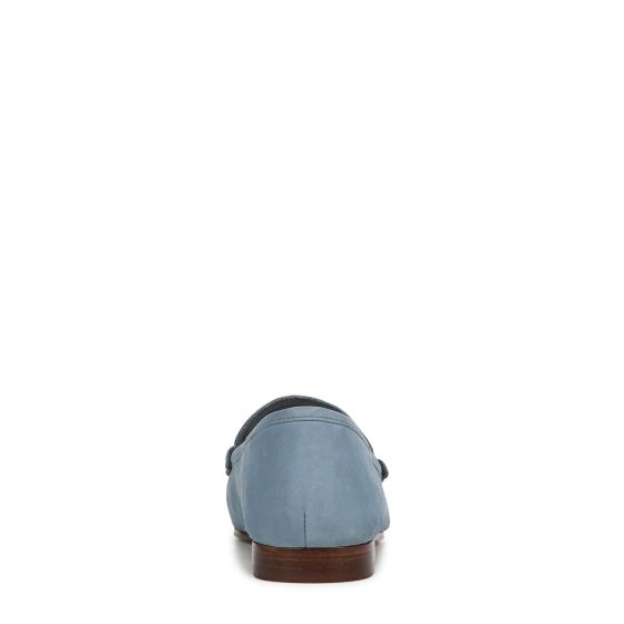 Azure Blue Nubuck Suede