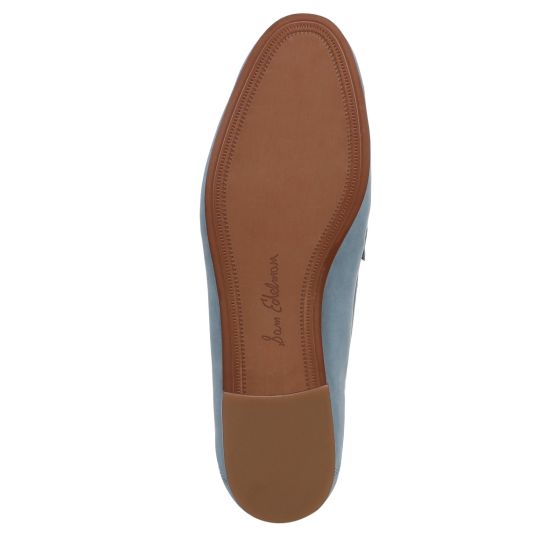 Azure Blue Nubuck Suede-Sole