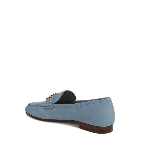 Azure Blue Nubuck Suede