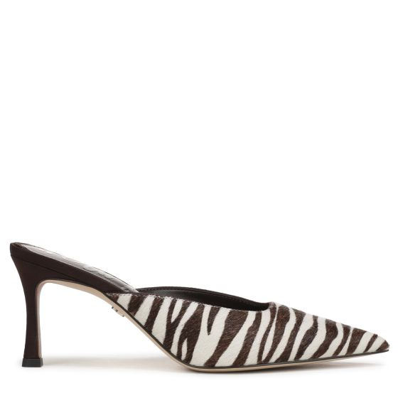 Zebra Brahma Brown Hair