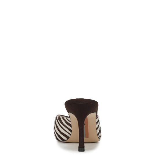 Zebra Brahma Brown Hair