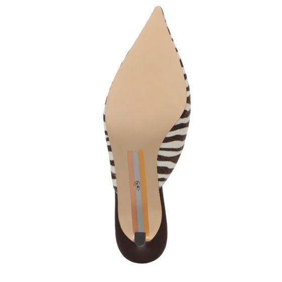 Zebra Brahma Brown Hair-Sole