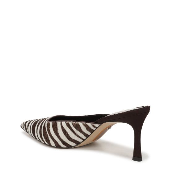 Zebra Brahma Brown Hair