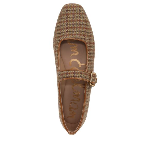 Honey Brown Multi Tweed Fabric