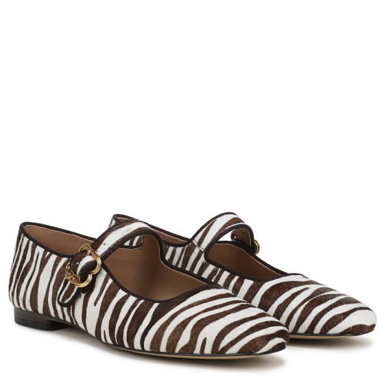 Chocolate Brown Multi Zebra Brahma Hair
