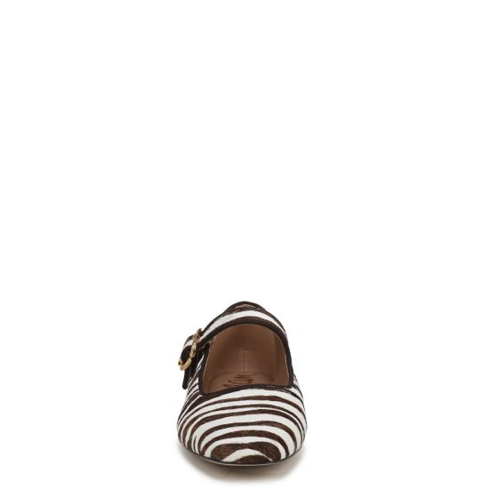 Chocolate Brown Multi Zebra Brahma Hair