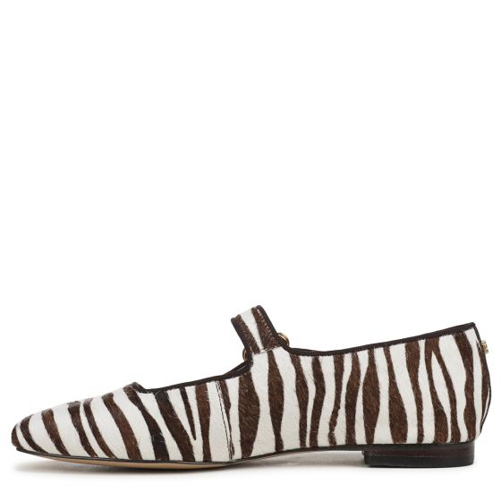 Chocolate Brown Multi Zebra Brahma Hair