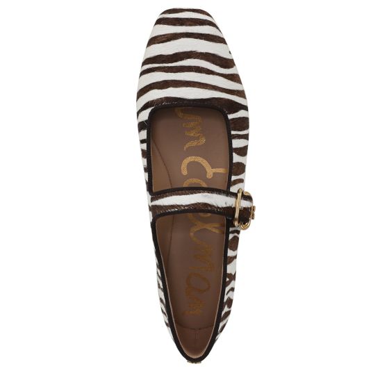 Chocolate Brown Multi Zebra Brahma Hair