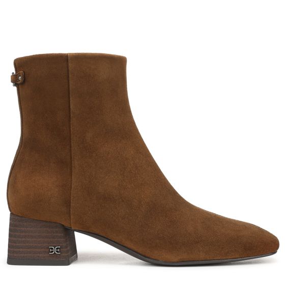 Warm Nutmeg Brown Suede
