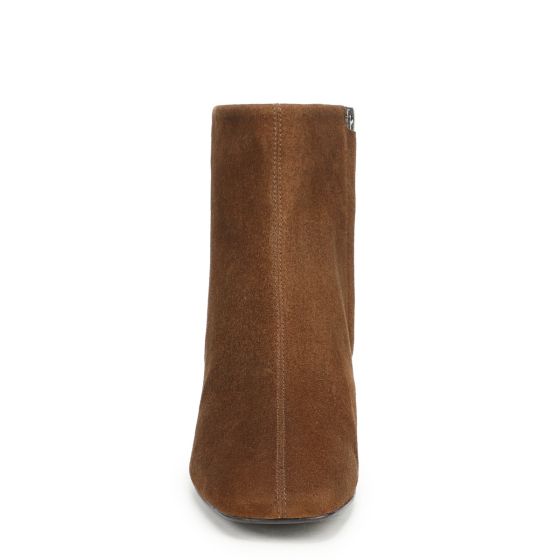 Warm Nutmeg Brown Suede
