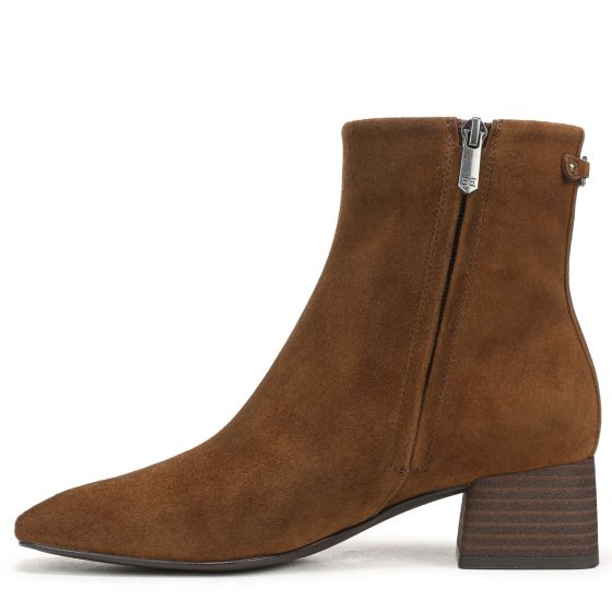 Warm Nutmeg Brown Suede