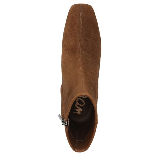 Warm Nutmeg Brown Suede