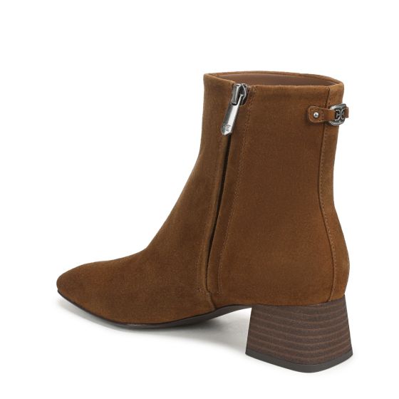Warm Nutmeg Brown Suede