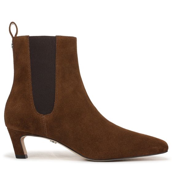 Warm Nutmeg Brown Suede