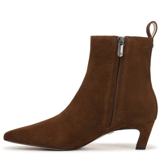 Warm Nutmeg Brown Suede