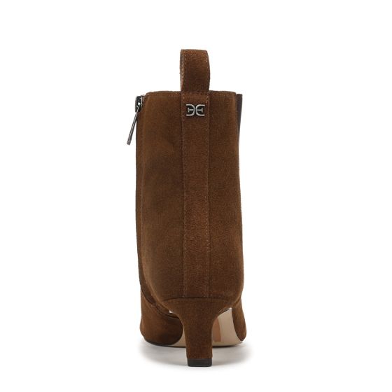 Warm Nutmeg Brown Suede