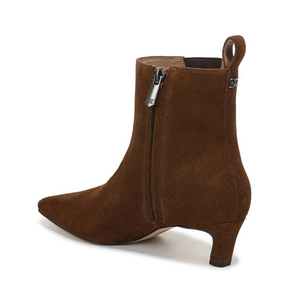 Warm Nutmeg Brown Suede