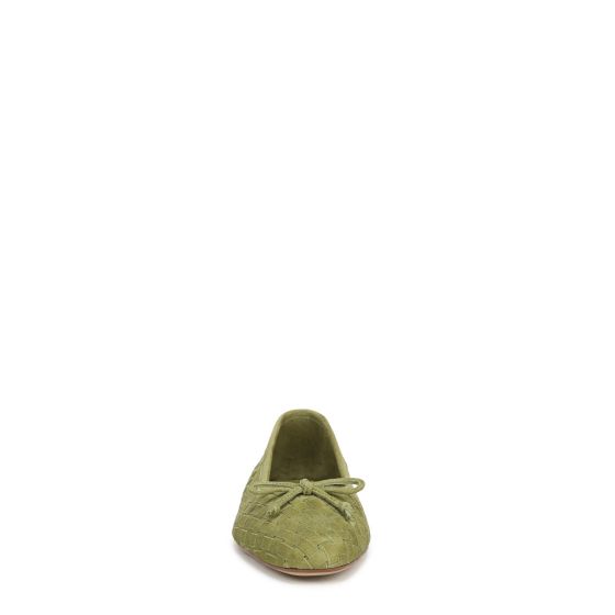 Martini Olive Green Suede