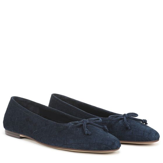 Oasis Navy Blue Suede