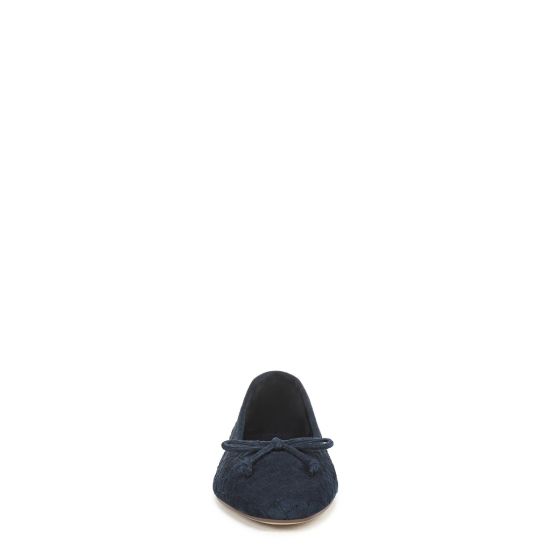 Oasis Navy Blue Suede
