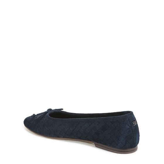 Oasis Navy Blue Suede
