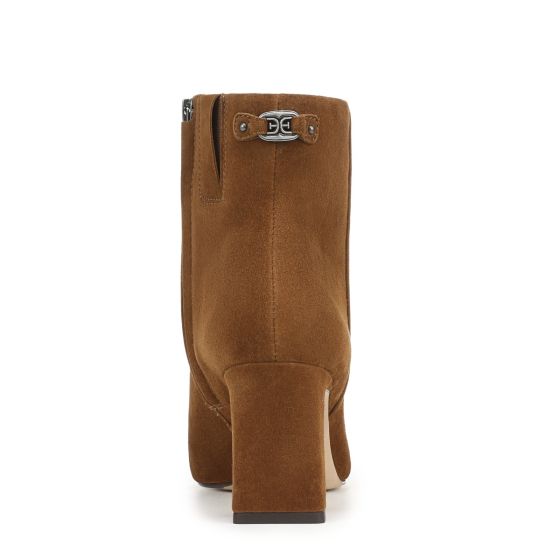 Warm Brown Nutmeg Suede