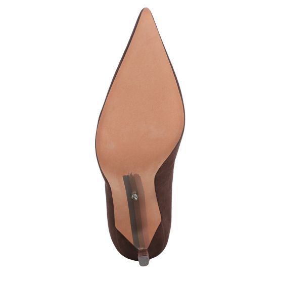 Cafe Noir Brown Suede-Sole