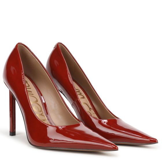 Brandy Brown Patent Leather