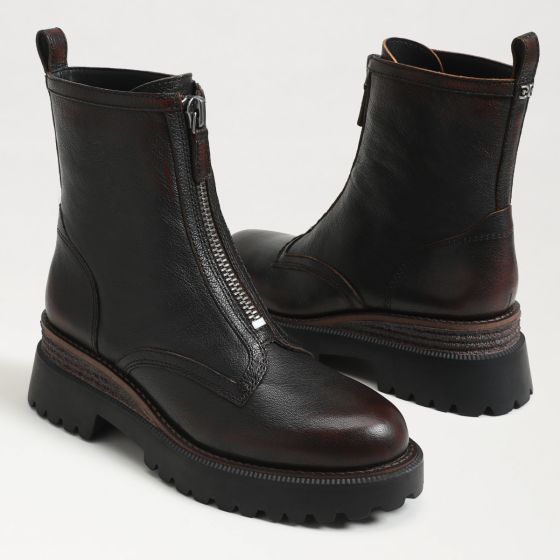 Moto Brown Leather