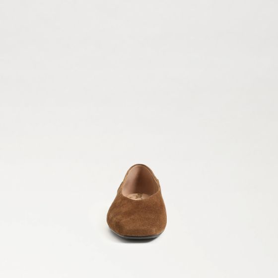 Warm Nutmeg Brown Suede